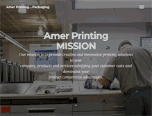 Tablet Screenshot of amerprinting.net